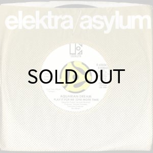 画像3: AQUARIAN DREAM / PLAY IT FOR ME b/w YESTERDAY (WAS SO NICE TODAY) (45's) (WHITE PROMO) (3)