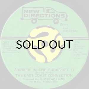 画像1: THE EAST COAST CONNECTION / SUMMER IN THE PARKS (45's) (1)