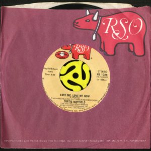画像3: CURTIS MAYFIELD / LOVE ME, LOVE ME NOW (45's) (3)