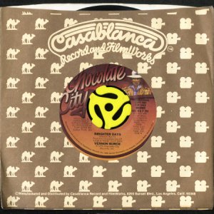 画像3: VERNON BURCH / BRIGHTER DAYS (45's) (PROMO) (VINYL PRESS) (3)