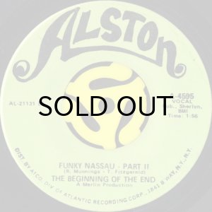 画像2: THE BEGINNING OF THE END / FUNKY NASSAU (45's) (2)