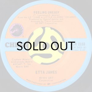 画像2: ETTA JAMES / OUT ON THE STREET, AGAIN b/w FEELING UNEASY (45's) (VINYL PRESS) (2)