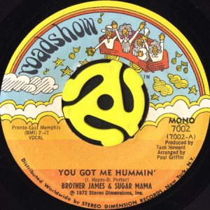 画像1: BROTHER JAMES & SUGAR MAMA / YOU GOT ME HUMMIN b/w IT AIN'T EASY (45's) (1)