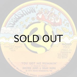 画像1: BROTHER JAMES & SUGAR MAMA / YOU GOT ME HUMMIN b/w IT AIN'T EASY (45's) (1)