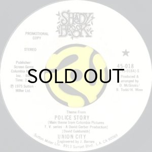 画像1: UNION CITY / (THEME FROM) POLICE STORY (45's) (WHITE PROMO) (1)