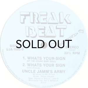 画像2: UNCLE JAMM'S ARMY / NAUGHTY BOY b/w WHAT'S YOUR SIGN (2)