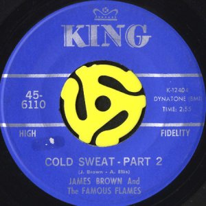 画像2: JAMES BROWN AND THE FAMOUS FLAMES / COLD SWEAT (45's) (2)