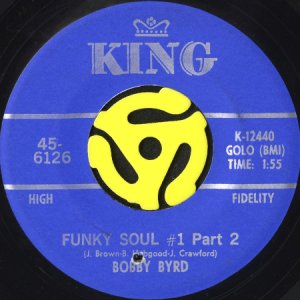 画像2: BOBBY BYRD / FUNKY SOUL #1 (45's) (2)