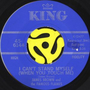 画像1: JAMES BROWN AND THE FAMOUS FLAMES / I CAN'T STAND MYSELF b/w THERE WAS A TIME (45's) (1)