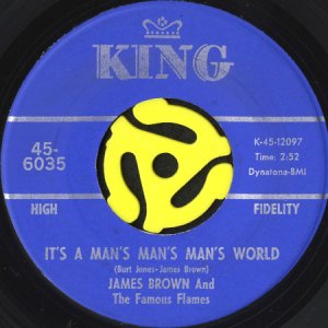 画像1: JAMES BROWN AND THE FAMOUS FLAMES / IT'S A MAN'S MAN'S MAN'S WORLD (45's) (1)