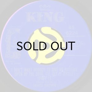 画像1: JAMES BROWN / I DON'T WANT NOBODY TO GIVE ME NOTHING (OPEN UP THE DOOR, I'LL GET IT MYSELF) (45's) (1)