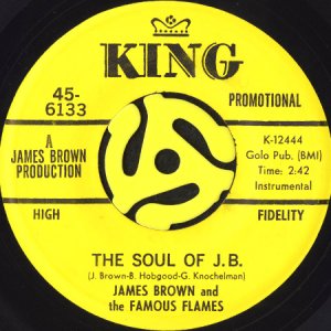 画像2: JAMES BROWN AND THE FAMOUS FLAMES / FUNKY SOUL #1 b/w THE SOUL OF J.B. (45's) (PROMO) (2)