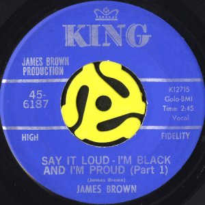 画像1: JAMES BROWN / SAY IT LOUD, I'M BLACK AND I'M PROUD (45's) (1)