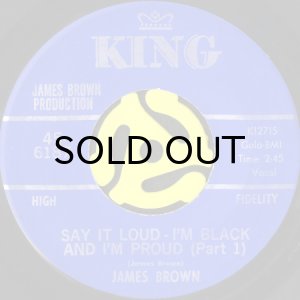 画像1: JAMES BROWN / SAY IT LOUD, I'M BLACK AND I'M PROUD (45's) (1)