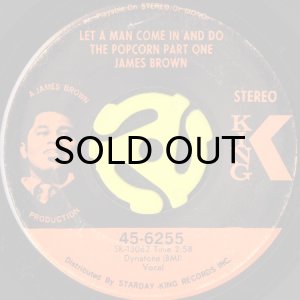 画像1: JAMES BROWN / LET A MAN COME IN AND DO THE POPCORN PART ONE (45's) (1)