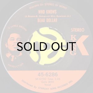 画像1: BEAU DOLLAR / WHO KNOWS (45's) (1)