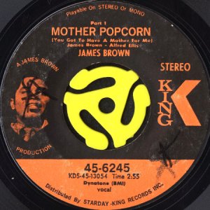 画像1: JAMES BROWN / MOTHER POPCORN (45's) (1)