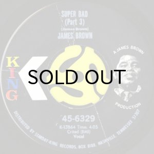 画像2: JAMES BROWN / SUPER BAD (45's) (2)