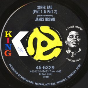 画像1: JAMES BROWN / SUPER BAD (45's) (1)