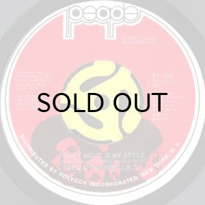 画像2: FRED & THE NEW J.B.'S / BREAKIN' BREAD b/w FUNKY MUSIC IS MY STYLE (45's) (2)