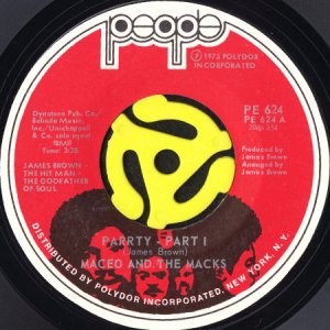 画像1: MACEO AND THE MACKS / PARRTY (45's) (1)