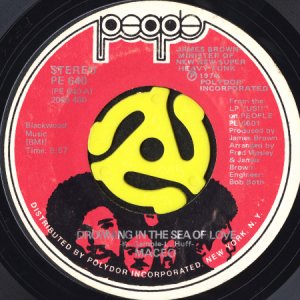 画像1: MACEO / DROWNING IN THE SEA OF LOVE b/w SHOW AND TELL (45's)   (1)