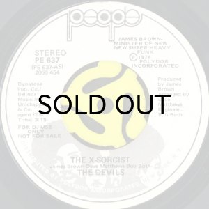 画像2: THE DEVILS / THE X-SORCIST (45's) (WHITE PROMO) (2)