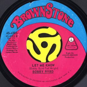 画像2: BOBBY BYRD / KEEP ON DOIN' WHAT YOU'RE DOIN' (45's) (2)