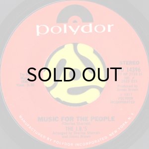 画像1: THE J.B.'S / MUSIC FOR THE PEOPLE b/w CROSSOVER (45's) (1)