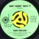 画像1: BIRD ROLLINS / DON'T WORRY 'BOUT IT (45's) (1)