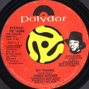 画像1: JAMES BROWN / MY THANG (45's) (1)