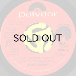 画像2: JAMES BROWN / THE PAYBACK (45's) (2)