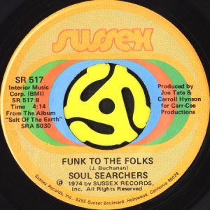 画像2: SOUL SEARCHERS / BLOW YOUR WHISTLE b/w FUNK TO THE FOLKS (45's) (VINYL PRESS) (2)