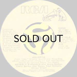 画像2: REN WOODS & CHORUS / AQUARIUS (45's) (PROMO) (2)