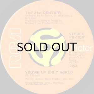 画像2: THE 21ST CENTURY / REMEMBER THE RAIN? b/w YOU'RE MY ONLY WORLD (45's) (2)