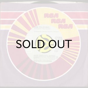 画像3: JOSE FELICIANO / HARD TIMES IN EL BARRIO b/w CHICO AND THE MAN (45's) (3)