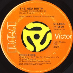 画像1: THE NEW BIRTH / HONEYBEE b/w IT'S IMPOSSIBLE (45's) (1)