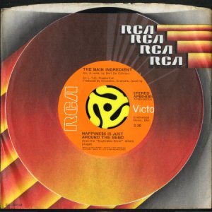 画像3: THE MAIN INGREDIENT / HAPPINESS IS JUST AROUND THE BEND (45's) (3)