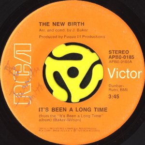 画像1: THE NEW BIRTH / IT'S BEEN A LONG TIME b/w KEEP ON DOIN' IT (45's) (1)