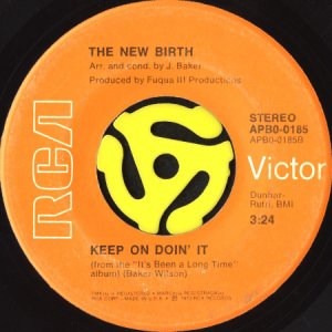 画像2: THE NEW BIRTH / IT'S BEEN A LONG TIME b/w KEEP ON DOIN' IT (45's) (2)
