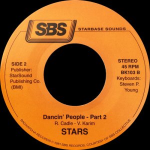画像2: STARS / DANCIN' PEOPLE (45's) (2)