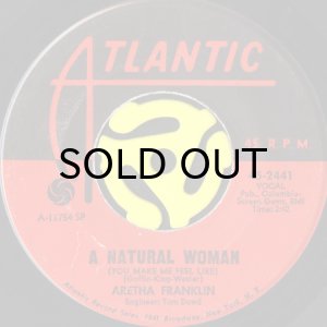 画像1: ARETHA FRANKLIN / (YOU MAKE ME FEEL LIKE) A NATURAL WOMAN (45's) (1)