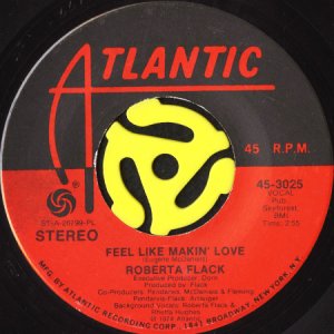 画像1: ROBERTA FLACK / FEEL LIKE MAKIN' LOVE (45's) (1)