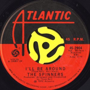 画像1: THE SPINNERS / I'LL BE AROUND (45's) (1)