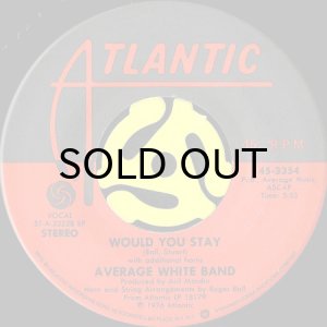 画像2: AVERAGE WHITE BAND / QUEEN OF MY SOUL b/w WOULD YOU STAY (45's) (2)