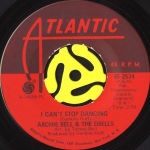 画像1: ARCHIE BELL & THE DRELLS / I CAN'T STOP DANCING (45's) (1)