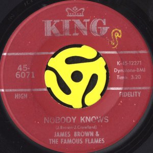画像2: JAMES BROWN AND THE FAMOUS FLAMES / BRING IT UP (45's) (2)
