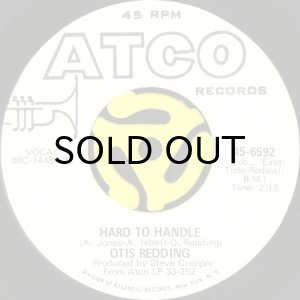 画像1: OTIS REDDING / HARD TO HANDLE (45's) (WHITE PROMO) (1)