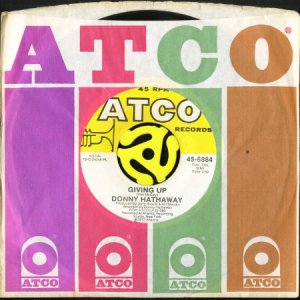 画像3: DONNY HATHAWAY / GIVING UP b/w JEALOUS GUY (45's) (3)