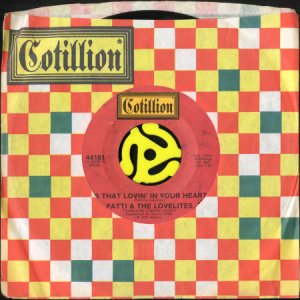 画像3: PATTI & THE LOVELITES / IS THAT LOVIN' IN YOUR HEART (45's) (3)